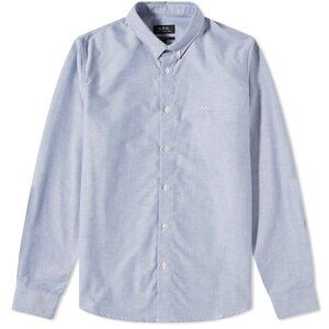 A.P.C. APC Greg Logo Button Down Oxford Shirt